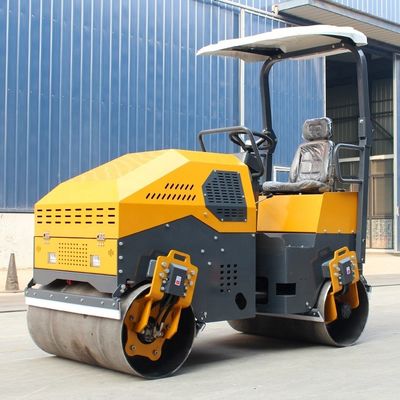 Hydraulische Vibrations-Mini-Straßenrollenverdichter für den Straßenbau