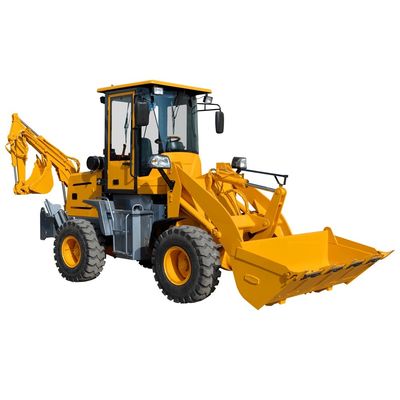 4x4 Mini-Backhoe-Lader mit hoher Betriebseffizienz und BOXINHUASHENG Hydraulikpumpe
