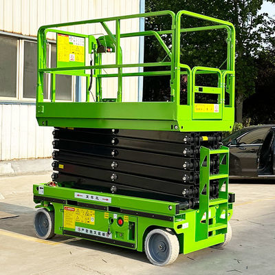 Batteriebetriebene Luftarbeitsplattform mit Antriebsmotor und 320 kg Nennlastkapazität