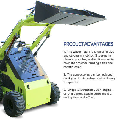 Elektrische kleine Steering-Lader mit 30% Graduierbarkeit