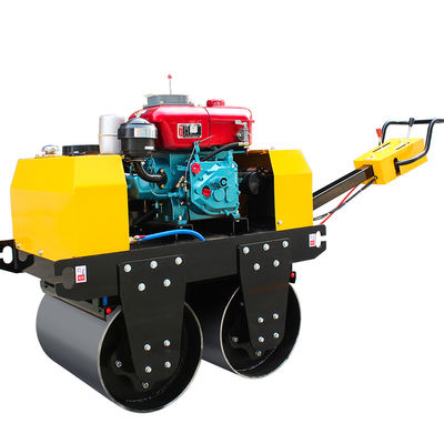 600mm Verdichtung Breite Walk Behind Tandem Road Roller für Ihre Anforderung