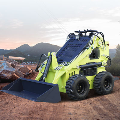 Erschwinglicher Mikroelektrischer Schiebeträger CE-Genehmigter Kleinschienen-Skid-Steer-Lader