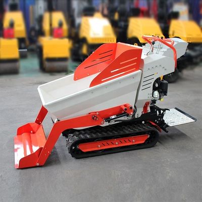 Hohe Betriebseffizienz Tonnen Crawler Mini Gummi Vibration Diesel Dumper Selbstladen