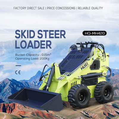 Top- 375kg Hebekraft Max Crawler Schieberegler Ladegerät chinesische Mini-Schieberegler