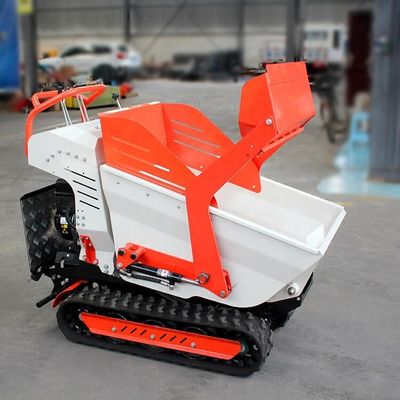 800 kg Ladekapazität Gummibahn Lkw Mini-Frontlader mit Benzinmotor