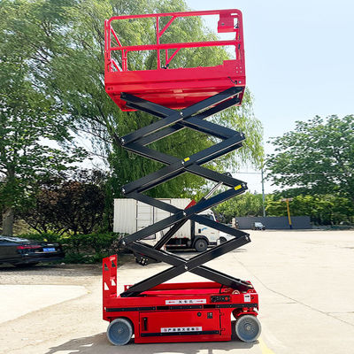 Mittlerer Aufzug 4m Portable Small Scissor Lift 2400*1170mm mit maximaler Hebhöhe von 4m