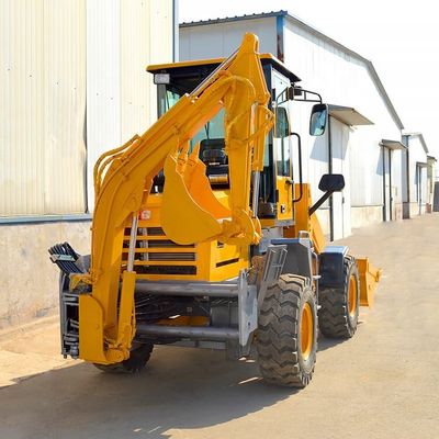 CHAOSHUN Hydraulikzylinder Mini-Rad-Backhoe-Lader mit BOXINHUASHENG Hydraulikventil
