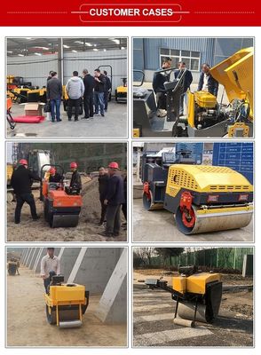 Straßenrollen-Vibrationsverdichter mit 20KN-Erregungskraft und 70Hz-Vibrationsfrequenz