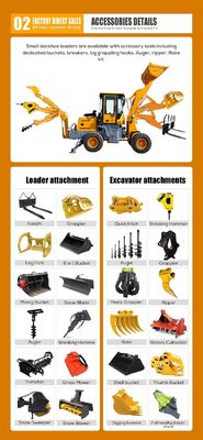 16 MPa-Backhoe-Lader mit BOXINHUASHENG Hydraulikventil aus China