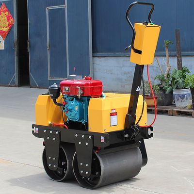 HYDAC Kleine Straßenrolle Doppelttrommelmaschine Vibrator 0,5 Tonnen Mini Straßenrolle Verdichter