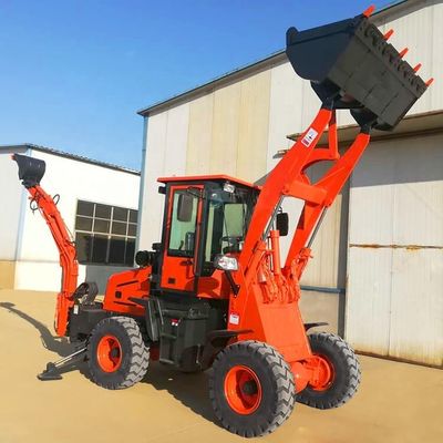 Mini-Backhoe-Lader WZ10-15 4WD mit niedrigem Einzelhandel und 3 cbm Bucket Capacity