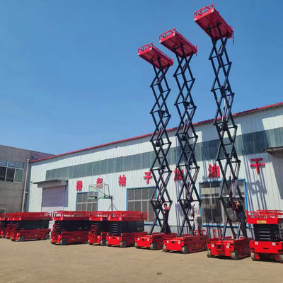 Stabile Aerail-Arbeitsplattform 6m hohe Outdoor-mobile hydraulische Liftplattform Aufzug