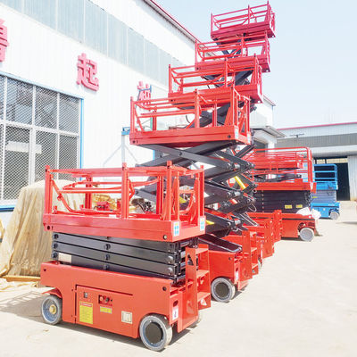 Stabile Aerail-Arbeitsplattform 6m hohe Outdoor-mobile hydraulische Liftplattform Aufzug