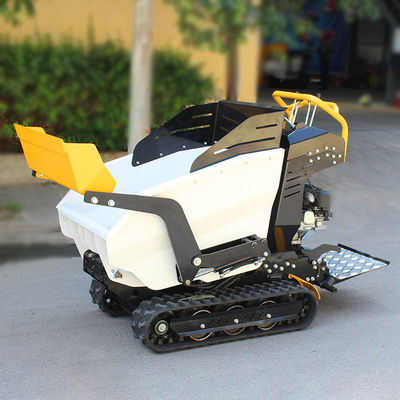 Mini-Dumper Selbstladen Ce Zertifizierter Crawler-Lader Garten Benzin Klein-Dumper 300kg