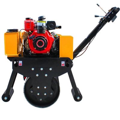 11KW Walking Behind Mini 500Kg Einzeltrommel Hand Asphalt Kleine Tandem Rollen Verdichter