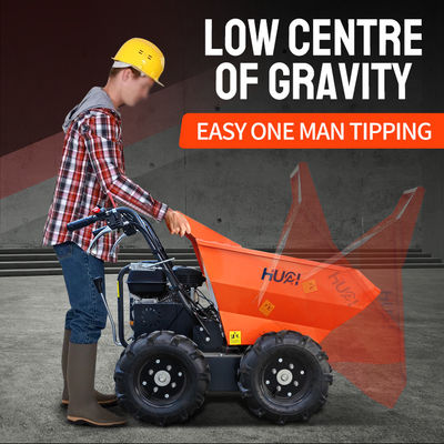Mini-Dumper-Standort Mini-Crawler-Dumper-Lader mit 4,1/3600kw/rpm Nennleistung