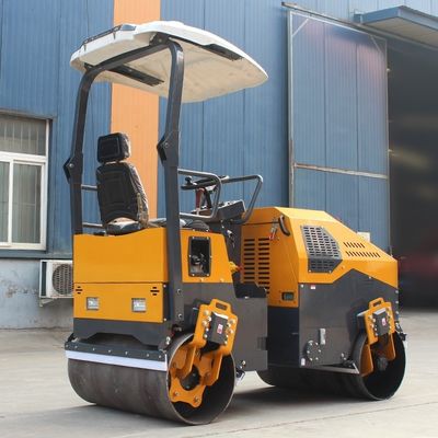 Hydraulische Vibrations-Mini-Straßenrollenverdichter für den Straßenbau