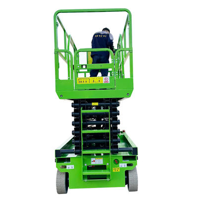 2000 kg mobiler hydraulischer Batterieanhänger Elektrischer Scherelifter für Luftarbeitsplattform