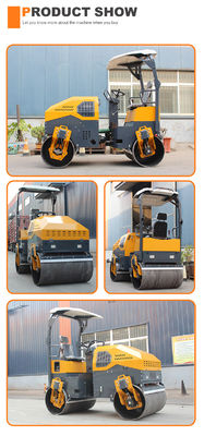 45KN Exciting Force Mini Static Road Roller für einfache Manövrierbarkeit und Steuerung