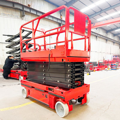 CE ISO Hydraulisch betriebener Laster mit Schere für 320 kg Tragfähigkeit