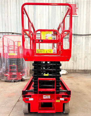 Batteriebetriebene 4-14m Elektrische bewegliche Schere Baulift mit hydraulischem System