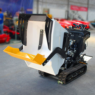 Selbstladender Mini-Crawler-Dumper mit 500 kg Ladekapazität und 360 kg Maschinengewicht