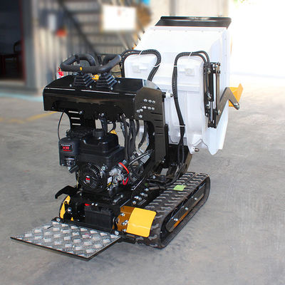 Selbstladender Mini-Crawler-Dumper mit 500 kg Ladekapazität und 360 kg Maschinengewicht