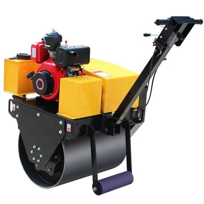 Kleiner Straßenroller-Vibrator-Kompaktor mit 0,5 mm Nennbreite und 0-4 km/h Geschwindigkeit