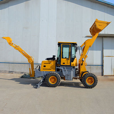 4x4 Mini-Backhoe-Lader mit hoher Betriebseffizienz und BOXINHUASHENG Hydraulikpumpe