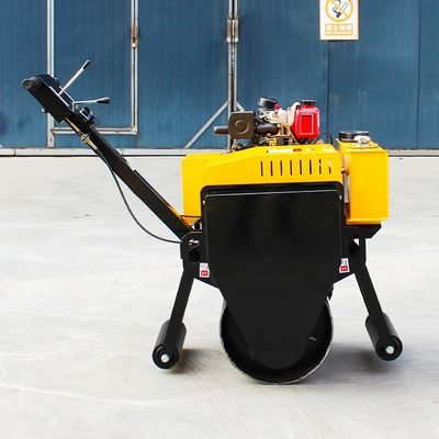 300 kg kleine Vibrationsrolle Mini Walk Behind Road Roller Compactor für den Straßenbau