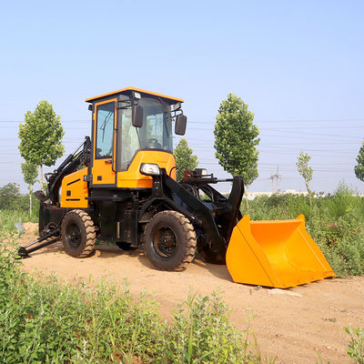 4x4 Anschluss Frontend-Lader mit Backhoe Mini-Backhoe-Lader
