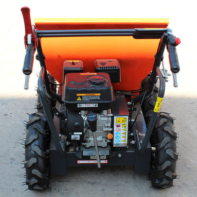 CE-Genehmigung 300 kg Elektro-Standort-Gas-Kugelrad Motorisierte Kraft Mini-Dumper EPA-Motor