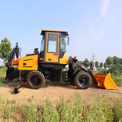 HQ-WZ-8-12 Backhoe Loader Bagger Die ultimative Maschine für Ihre Bauprojekte