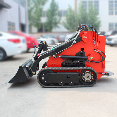 BOXINHUASHENG Hydraulisches Ventil Elektrische Räder Typ Mini-Skid Steer-Lader für Baumschaufel