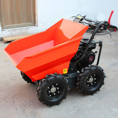 125L Eimerkapazität 4WD Gasbetrieb Mini-Dumper für Bau- und Außenarbeiten