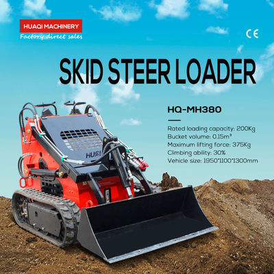 Luftgekühlter Kühlgerät MOOG Hydraulischer Zylinder Crawler Skid Steer Loader für schwieriges Gelände