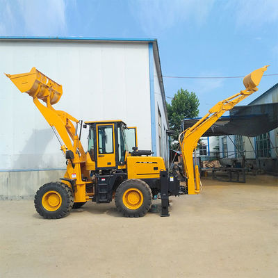 HQ-WZ-20-28 Mini-Backhoe-Ladegerät mit 37 kW und 500 mm Min. Drehradius