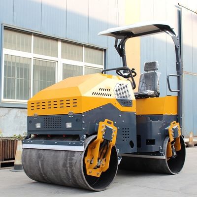 35KN Antriebskraft 0,5-3 Tonnen Stahltrommel Asphalt Straßenwalze mit 2580 * 1410 * 1930 mm