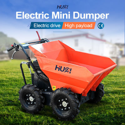 Start Mini-Dumper Truck mit Benzinmotor und 125L Eimer