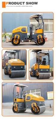 CHANGCHAI Motor Hydraulische Vibration 1500kg Mini-Straßen-Roller-Verdichter für glatte Straßen