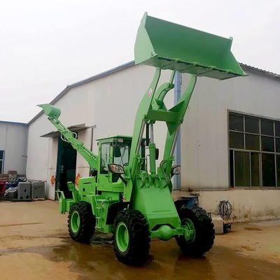 HQ-WZ-25-30 4x4 Hydraulische Baggerlader integrierte Maschinenrad Mini-Backhoe-Lader