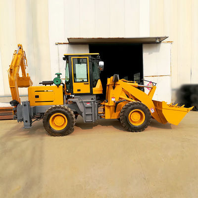 HQ-WZ-25-30 4x4 Hydraulische Baggerlader integrierte Maschinenrad Mini-Backhoe-Lader