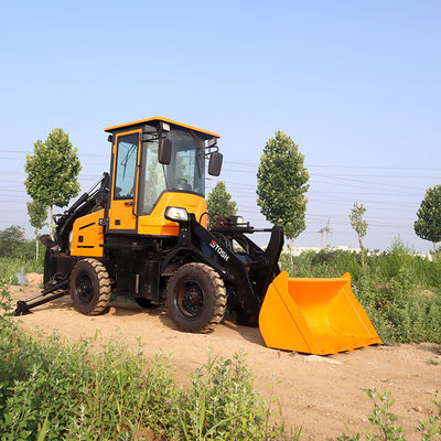 Gradierbarkeit 30° HQ-WZ-8-12 Baugeschäft Mini-Ladegerät Backhoe-Ladegerät mit Backhoe