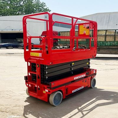 48V/4.5kw Motorleistung 4-16m Lift mobile Schere Plattform für industrielle Anwendungen