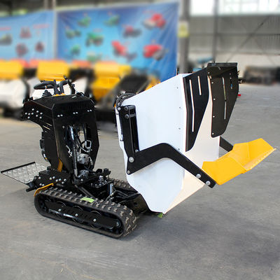 Rubbertrack-Lkw Bewegungsmaschine 300 kg 500 kg Mini-Dumper-Maschine mit Spuren