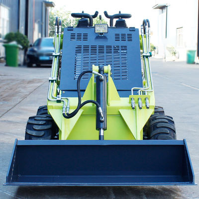 Erschwinglicher Mini-Diesel-Lader mit Schiebe-Steuer-Lader-Befestigung und EPA-Motor