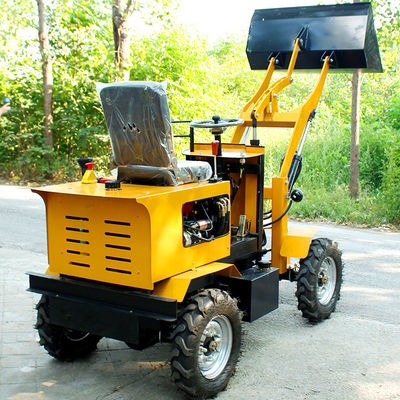 1-3 Tonnen Landwirtschaftskompakter Telehandler Teleskoplader mit 1 CBM Eimerkapazität