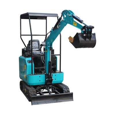 1800 kg Maschinengewicht HUAQI Mini Digger Crawler Bagger mit Eaton Hydraulikzylinder