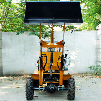 Elektrischer Start 1000 kg Hydraulischer Baggerlader Mini-Front-End-Lader mit Rücken-Begriff