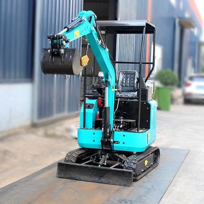 1100 mm Fahrgestellbreite HUAQI Minibagger 1 Tonne 2 Tonnen 3 Tonnen zum Graben bis 2000 mm